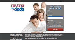 Desktop Screenshot of mumsdatedads.com
